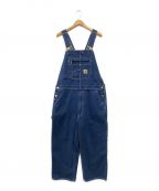 CarHarttカーハート）の古着「LOOSE FIT WASHED DENIM BIB OVERALLS」｜インディゴ