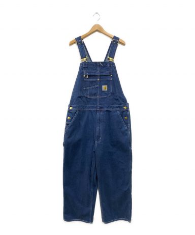 中古・古着通販】CarHartt (カーハート) LOOSE FIT WASHED DENIM BIB