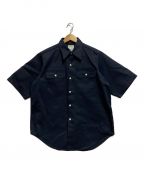 MADISON BLUE×Ron Hermanマディソンブルー×ロンハーマン）の古着「HAMPTON Short Sleeve Shirt」｜ネイビー