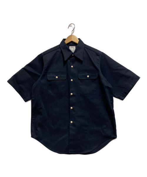 MADISON BLUE（マディソンブルー）MADISON BLUE (マディソンブルー) Ron Herman (ロンハーマン) HAMPTON Short Sleeve Shirt ネイビー サイズ:01の古着・服飾アイテム