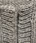 中古・古着 GLASSY SEA (グラッシーシー) CABLE HANDKNIT CARDIGAN グレー サイズ:Ｆ：6800円