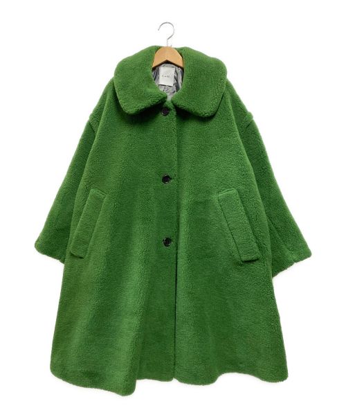 CLANE（クラネ）CLANE (クラネ) VOLUME FLARE BOA COAT グリーン サイズ:2の古着・服飾アイテム