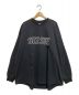 SEESEE（シーシー）の古着「SUPER BIG LS TEE NEW FONT BIG LOGO」｜ブラック