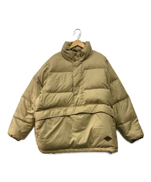 Varde77（バルデセブンティセブン）Varde77 (バルデセブンティセブン) GO OUT PULLOVER DOWN JACKET ベージュ サイズ:Мの古着・服飾アイテム