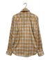 Ron Herman (ロンハーマン) CHECK SHIRT オレンジ サイズ:S：3980円