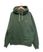 NEW BALANCEニューバランス）の古着「Sweat Hoodie」｜グリーン