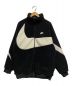 NIKE（ナイキ）の古着「SWOOSH FULL ZIP JACKET」｜ブラック