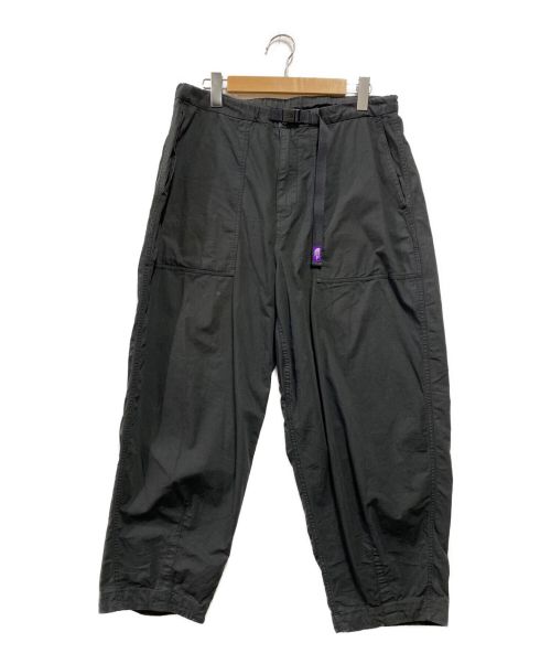 THE NORTHFACE PURPLELABEL（ザ・ノースフェイス パープルレーベル）THE NORTHFACE PURPLELABEL (ザ・ノースフェイス パープルレーベル) Ripstop Wide Cropped Pants ブラック サイズ:36の古着・服飾アイテム