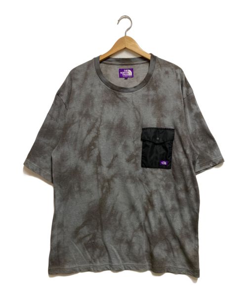 THE NORTHFACE PURPLELABEL（ザ・ノースフェイス パープルレーベル）THE NORTHFACE PURPLELABEL (ザ・ノースフェイス パープルレーベル) COOLMAX H/S Pocket Tee グレー サイズ:XLの古着・服飾アイテム