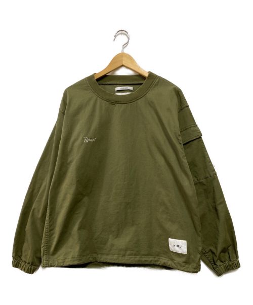 WTAPS（ダブルタップス）WTAPS (ダブルタップス) SMOCK LS COTTON TWILL カーキ サイズ:Мの古着・服飾アイテム