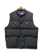 THE NORTHFACE PURPLELABELザ・ノースフェイス パープルレーベル）の古着「65/35 Sierra Vest」｜ブラック