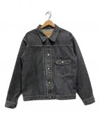 STANDARD CALIFORNIAスタンダードカリフォルニア）の古着「Denim Jacket S996 Vintage Wash」｜ブラック