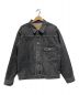 STANDARD CALIFORNIA（スタンダートカルフォニア）の古着「Denim Jacket S996 Vintage Wash」｜ブラック