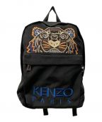 KENZOケンゾー）の古着「CANVAS KAMPUS TIGER BACKPACK」｜ブラック