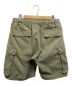 STANDARD CALIFORNIA (スタンダートカルフォニア) Coolmax Stretch Ripstop Easy Cargo Shorts カーキ サイズ:Ｌ：7000円