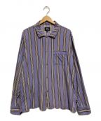 stussyステューシー）の古着「Cove Striped」｜パープル