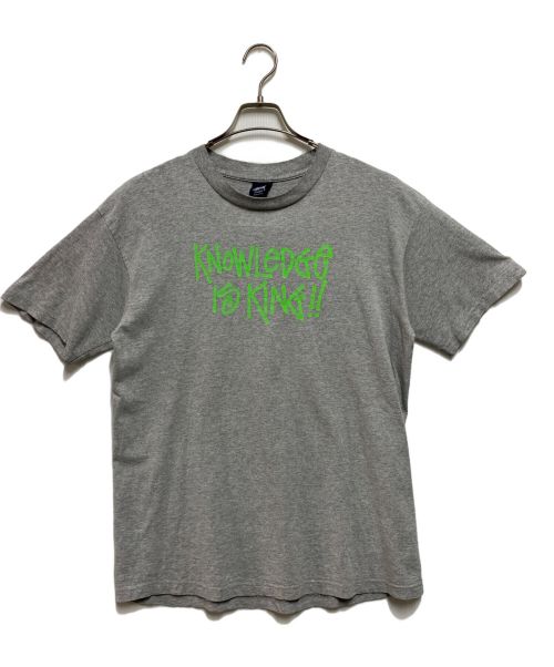 stussy（ステューシー）stussy (ステューシー) 90'sプリントTシャツ グレー サイズ:Largeの古着・服飾アイテム