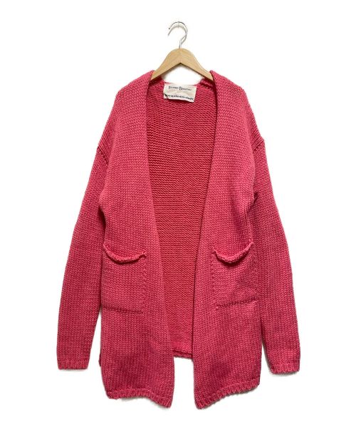 BLUEBIRD BOULEVARD（ブルーバードブルバード）BLUEBIRD BOULEVARD (ブルーバードブルバード) Fine Lamb & Cashmere Bulky Knit Cardigan ピンク サイズ:表記なしの古着・服飾アイテム