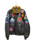 CRAFT-ENTERPRISEクラフトエンタープライズ）の古着「TOPGUN MAVERICK CUSTOM G-1 JACKET」｜ブラウン