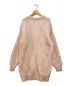 AURALEE (オーラリー) BRUSHED SUPER KID MOHAIR KNIT LONG CARDIGAN ピンク サイズ:1：22800円