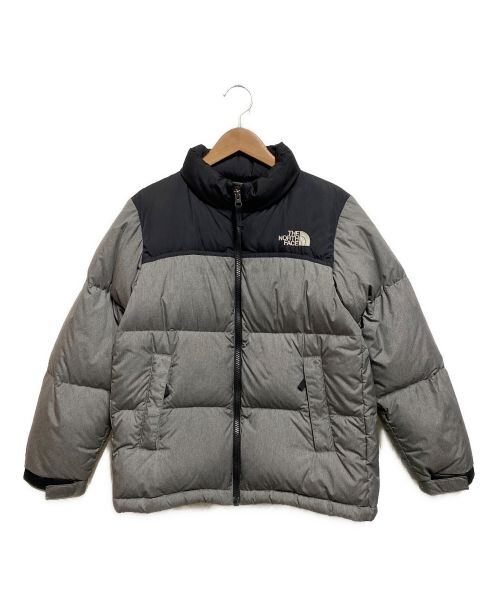 THE NORTH FACE（ザ ノース フェイス）THE NORTH FACE (ザ ノース フェイス) Novelty Nuptse Jacket グレー サイズ:140の古着・服飾アイテム