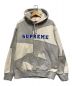 SUPREME（シュプリーム）の古着「Patchwork Hooded Sweatshirt」｜グレー