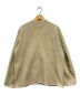 DANTON (ダントン) FLEECE COLLARLESS JACKET ベージュ サイズ:36：7800円