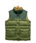 Patagonia（パタゴニア）の古着「SLINGSHOT DOWN VEST」｜グリーン