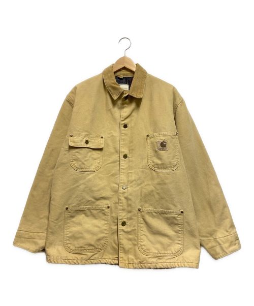 CarHartt（カーハート）CarHartt (カーハート) ダックジャケット ベージュ サイズ:Мの古着・服飾アイテム