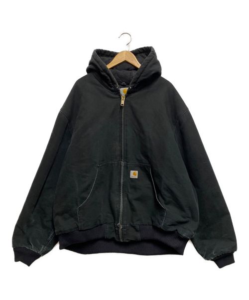 CarHartt（カーハート）CarHartt (カーハート) ダックパーカージャケット ブラック サイズ:2XLの古着・服飾アイテム