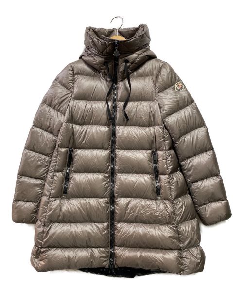 MONCLER（モンクレール）MONCLER (モンクレール) SUYEN ダウンコート ブラウン サイズ:1の古着・服飾アイテム