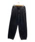 BEAUTY&YOUTH（ビューティーアンドユース）の古着「WATER REPELLENT DENIM EASY PANTS」｜ブラック