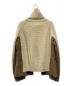 sacai (サカイ) Side Tweed Turtle Neck Pullover アイボリー サイズ:1：19800円