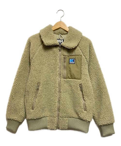 HELLY HANSEN（ヘリーハンセン）HELLY HANSEN (ヘリーハンセン) ファイバーパイルサーモジャケット ベージュ サイズ:Sの古着・服飾アイテム