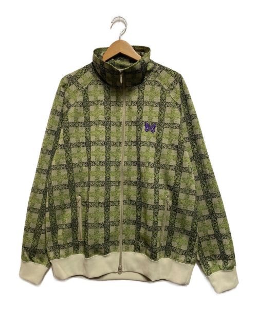 Needles（ニードルズ）Needles (ニードルズ) Track Jacket - Poly Jq グリーン サイズ:XLの古着・服飾アイテム