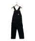 CarHartt（カーハート）の古着「DUCK BIB OVERALLS」｜ブラック