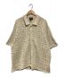 stussy（ステューシー）の古着「CROCHET SHIRT」｜ベージュ