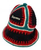 SUPREMEシュプリーム）の古着「Crochet Edge Bell Hat」｜マルチカラー