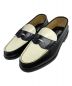 The Kenford Fineshoes（ケンフォードファインシューズ）の古着「COMBI LOAFERS」｜ホワイト×ブラック