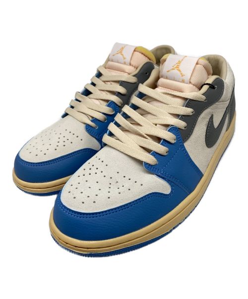 NIKE（ナイキ）NIKE (ナイキ) AIR JORDAN 1 LOW SE ブルー サイズ:27.5cm 未使用品の古着・服飾アイテム