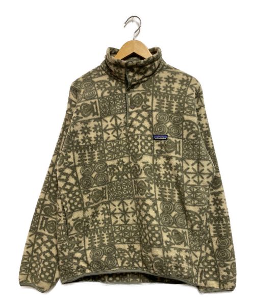 Patagonia（パタゴニア）Patagonia (パタゴニア) 90.'sシンチラスナッフT ベージュ サイズ:Мの古着・服飾アイテム