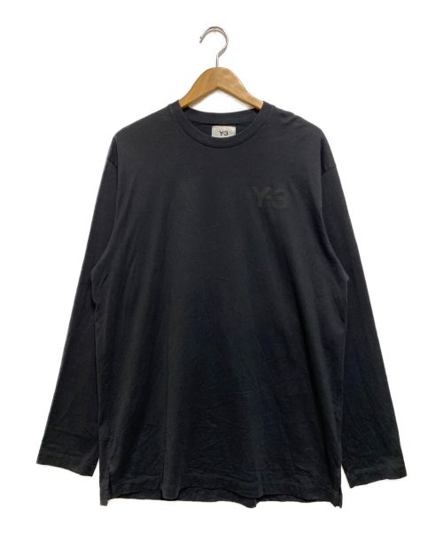 Y-3（ワイスリー）Y-3 (ワイスリー) CLASSIC CHEST LOGO LS TEE ブラック サイズ:Мの古着・服飾アイテム