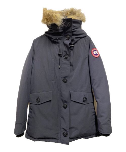 CANADA GOOSE（カナダグース）CANADA GOOSE (カナダグース) Charlotte Parka Heritage ネイビー サイズ:Мの古着・服飾アイテム