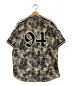 SUPREME (シュプリーム) Kanji Camo Zip Up Baseball Jerseys カーキ サイズ:S：13000円