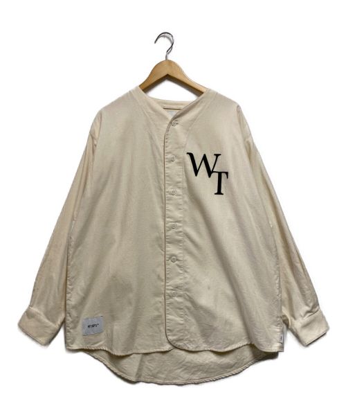 WTAPS（ダブルタップス）WTAPS (ダブルタップス) League 02 / LS / Cotton. Twill. アイボリー サイズ:3の古着・服飾アイテム