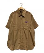 Needlesニードルズ）の古着「S/S WORK SHIRT」｜ベージュ