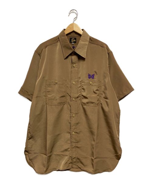 Needles（ニードルズ）Needles (ニードルズ) S/S WORK SHIRT ベージュ サイズ:XLの古着・服飾アイテム