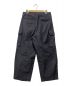 BLURHMS (ブラームス) Drill Chambray Super Wide 6P Slacks ネイビー サイズ:3：18000円