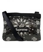 SUPREMEシュプリーム）の古着「Bandana Tarp Side Bag」｜ブラック