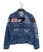 AVIREXアヴィレックス）の古着「TYPE BLUE DENIM JACKET」｜インディゴ